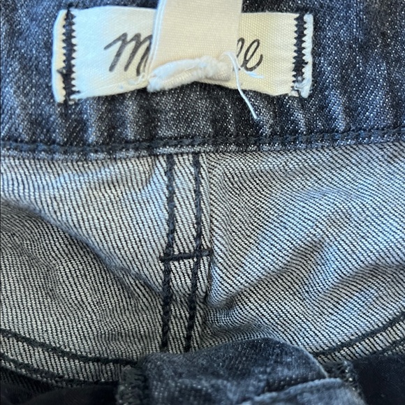 Madewell Perfect Vintage Wide-Leg Crop Jean Black Robles Wash Size 29 - Picture 5 of 8